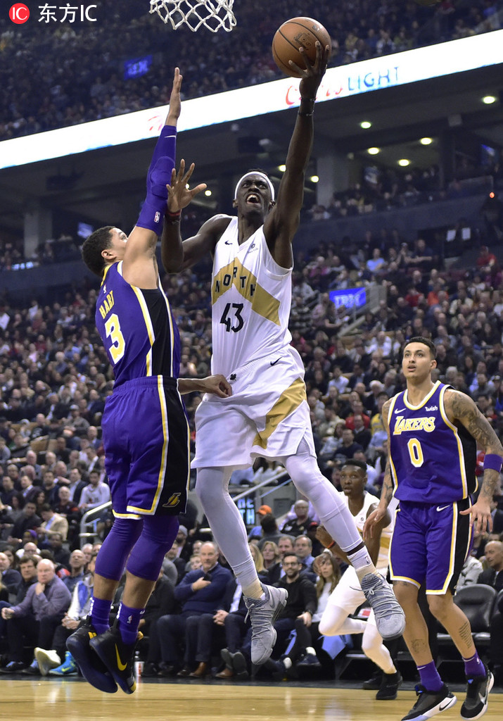 包含猛龙大胜公牛，伦纳德连续得分的词条